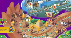 خريطة الحملة أهم مكان لجمع الطعام