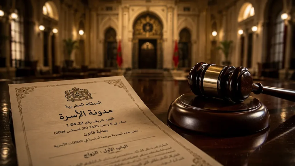 المحكمة وقانون مدونة الأسرة المغربية والطلاق الحضاري
